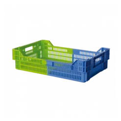 Caisse Liaison Froide Bicolore 27 L -bleu/vert