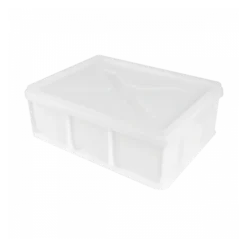 Caisse Alimentaire Pleine 400x300x130 - 12L - Blanc -Outils De Stockage caisse pleine 400x300x130 12l blanc 2