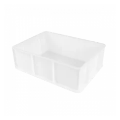 Caisse Alimentaire Pleine 400x300x130 - 12L - Blanc