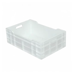 Caisse Pleine 600 X 400 X 200 Mm 40 L - Blanc