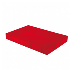 Caisse Pleine 600 X 400 X 76 Mm 14 L - Rouge