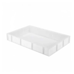Caisse Pleine 600 X 400 X 90 Mm 15 L - Blanc