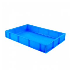 Caisse Pleine 600 X 400 X 90 Mm 15 L - Bleu