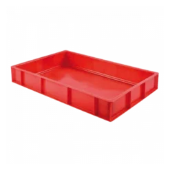 Caisse Pleine 600 X 400 X 90 Mm 15 L - Rouge