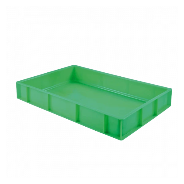 Caisse Pleine 600 X 400 X 90 Mm 15 L - Vert 1 Caisse Pleine 600 X 400 X 90 Mm 15 L - Vert