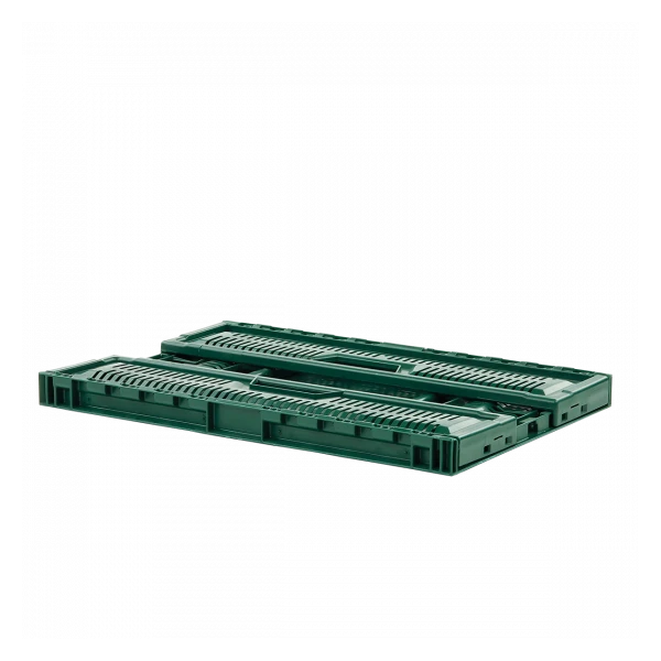 Caisse Pliable Empilable 600 X 400 X 190 Mm 36 L - Vert 3 Caisse Pliable Empilable 600 X 400 X 190 Mm 36 L - Vert – Image 3