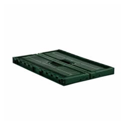 Caisse Pliable Empilable 600 X 400x 235 Mm 47 L - Vert -Outils De Stockage caisse pliable empilable 600 x 400 x 235 mm 47 l vert 2