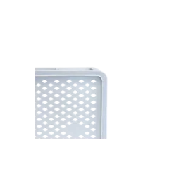 Caisse Renforcée Ajourée Avec Poignées Empilable 11L - 400 X 350 X 110 Gris -Outils De Stockage caisse renforcee ajouree avec poignees empilable 11l 400 x 350 x 110 gris 2