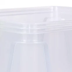 Keeeper Caisse Plastique Empilable Translucide 20 Litres 8 Keeeper Caisse Plastique Empilable Translucide 20 Litres -Outils De Stockage caisse translucide 20 litres 3