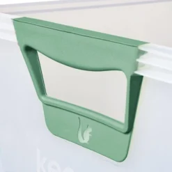 Keeeper Caisse Plastique Translucide Empilable 64 Litres -Outils De Stockage caisse translucide 64 litres 2