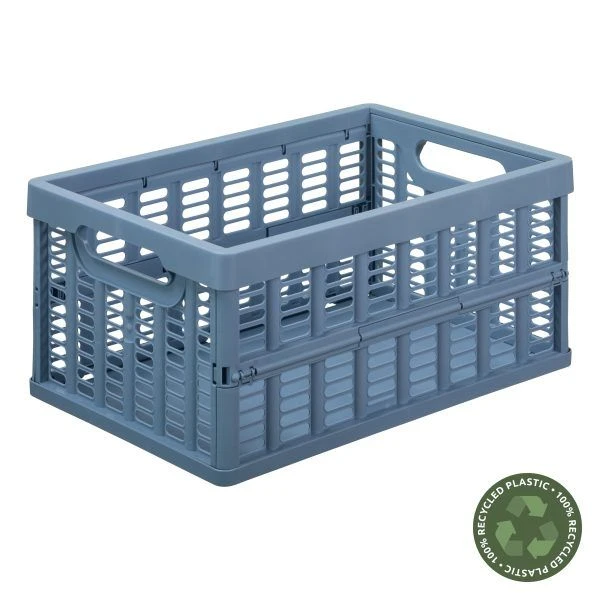 Casier Pliant En Plastique Recyclé 11,5 Litres 2 Casier Pliant En Plastique Recyclé 11,5 Litres – Image 2