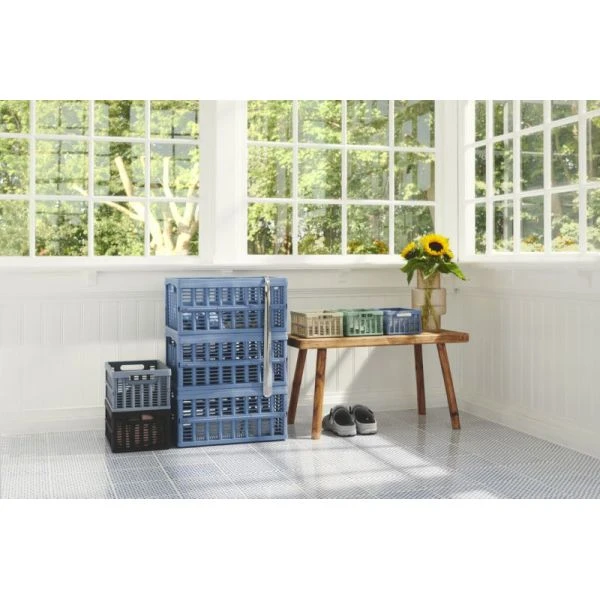 Casier Pliant En Plastique Recyclé 11,5 Litres 3 Casier Pliant En Plastique Recyclé 11,5 Litres – Image 3