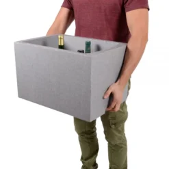 EDA Casier Vertical Polystyrène Pour 12 Bouteilles -Outils De Stockage casier vertical polystyrene pour 12 bouteilles 2