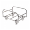 Chariot Inox Pour Bac Grand Volume 100 L