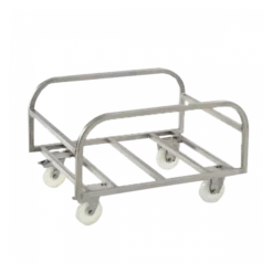 Chariot Inox Pour Bac Grand Volume 220 L