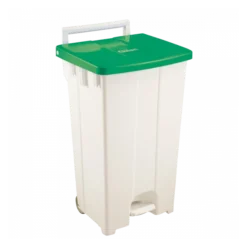 Collecteur à Pédale 100 L - Couvercle Vert