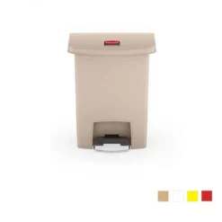 Rubbermaid Collecteur Déchets à Pédale Slim Jim 30 Litres
