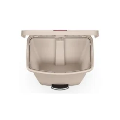 Rubbermaid Collecteur Déchets à Pédale Slim Jim 30 Litres -Outils De Stockage collecteur dechets a pedale slim jim 30 litres 3