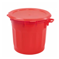 Conteneur Alimentaire Rond HACCP 75 L - Rouge -Outils De Stockage conteneur alimentaire rond haccp 75 l rouge 2