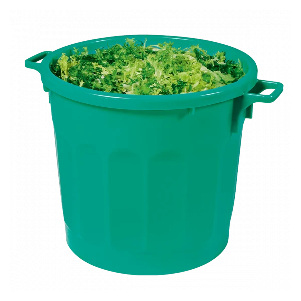 Conteneur Alimentaire Rond HACCP 75 L - Vert 2 Conteneur Alimentaire Rond HACCP 75 L - Vert – Image 2