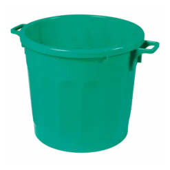 Conteneur Alimentaire Rond HACCP 75 L - Vert