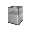Corbeille à Papier Carrée En Acier 18 Litres