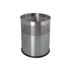 Corbeille à Papier En Inox Pour Accueil Et Bureau 15 Litres