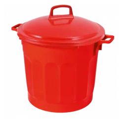 Couvercle Avec Poignée Pour Conteneur Alimentaire Rond HACCP 75 L - Rouge -Outils De Stockage couvercle avec poignee pour conteneur alimentaire rond haccp 75 l rouge 2