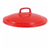 Couvercle Avec Poignée Pour Poubelle Ronde Tri Sélectif 50 L - Rouge