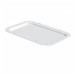 Couvercle Demi Bac à Diviseuse400 X 300 - 7 L - Blanc