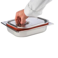 APS Couvercle Hermétique Pour Bac GN 2/3 354 X 325 X 30 Mm -Outils De Stockage couvercle hermetique pour bac gn 2 3 354 x 325 x 30 mm 2