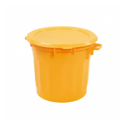 Couvercle Plat Pour Conteneur Alimentaire HACCP 75 L - Jaune -Outils De Stockage couvercle plat pour conteneur alimentaire haccp 75 l jaune 2