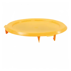 Couvercle Plat Pour Conteneur Alimentaire HACCP 75 L - Jaune