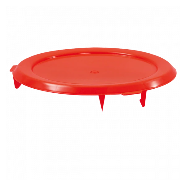 Couvercle Plat Pour Conteneur Alimentaire HACCP 75 L - Rouge 1 Couvercle Plat Pour Conteneur Alimentaire HACCP 75 L - Rouge