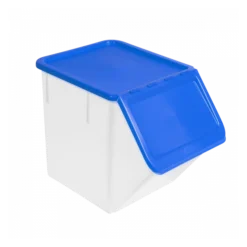 Couvercle Pour Bac à Ingrédients 40 L Et 80 L - Bleu -Outils De Stockage couvercle pour bac a ingredients 40 l et 80 l bleu 2