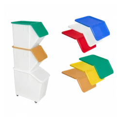 Couvercle Pour Bac à Ingrédients 40 L Et 80 L - Vert -Outils De Stockage couvercle pour bac a ingredients 40 l et 80 l vert 2