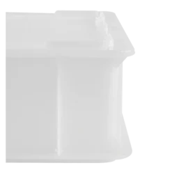 Couvercle Pour Demi-bac à Pâtons 400 X 300 Mm - Blanc -Outils De Stockage couvercle pour demi bac a patons 400 x 300 mm blanc 2