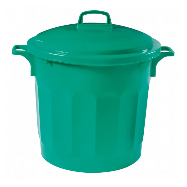 Couvercle Pour Poubelle Ronde Tri Sélectif 75 L - Vert 3 Couvercle Pour Poubelle Ronde Tri Sélectif 75 L - Vert – Image 3