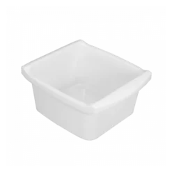 Cuvette Rectangulaire Profonde 16 L - Blanc
