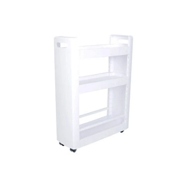 EDA Desserte à Roulettes 3 Tablettes Moderne 1 EDA Desserte à Roulettes 3 Tablettes Moderne