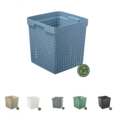 Grand Panier De Rangement En Plastique Recyclé XL