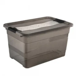 Keeeper Grande Boîte De Rangement à Jouet Transparente 52 Litres
