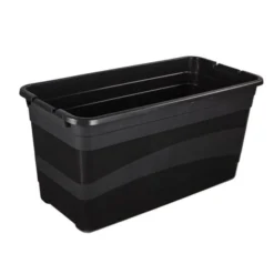 Keeeper Grande Boîte De Rangement Noire 83 Litres -Outils De Stockage grande boite de rangement resistante 83 l eckhart keeeper 2