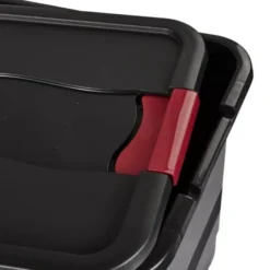 Keeeper Grande Boîte De Rangement Noire 83 Litres -Outils De Stockage grande boite de rangement resistante 83 l eckhart keeeper 3