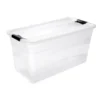 Keeeper Grande Boîte De Rangement Transparente 83 Litres