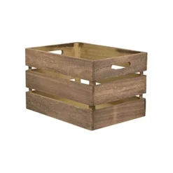 SecurIT® Grande Caisse En Bois Vintage Laqué Tablecaddy Securit