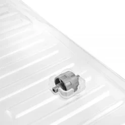 Keeeper Grande Caisse Transparente Avec Couvercle Clips Et Roulettes 74 Litres -Outils De Stockage grande caisse transparente avec couvercle clips et roulettes 74 litres 3