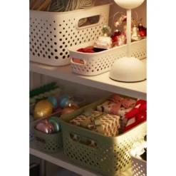 Grande Panière De Rangement élégante Taille L -Outils De Stockage grande paniere de rangement elegante taille l 3