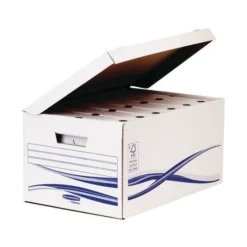 Fellowes Caisse Et 6 Boîte D'Archivage En Carton 100% Recyclé