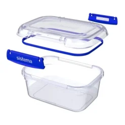 Sistema Lot De 3 Boîtes Alimentaires Hermétiques 400 Ml -Outils De Stockage lot de 3 boites alimentaires hermetiques 400 ml 2